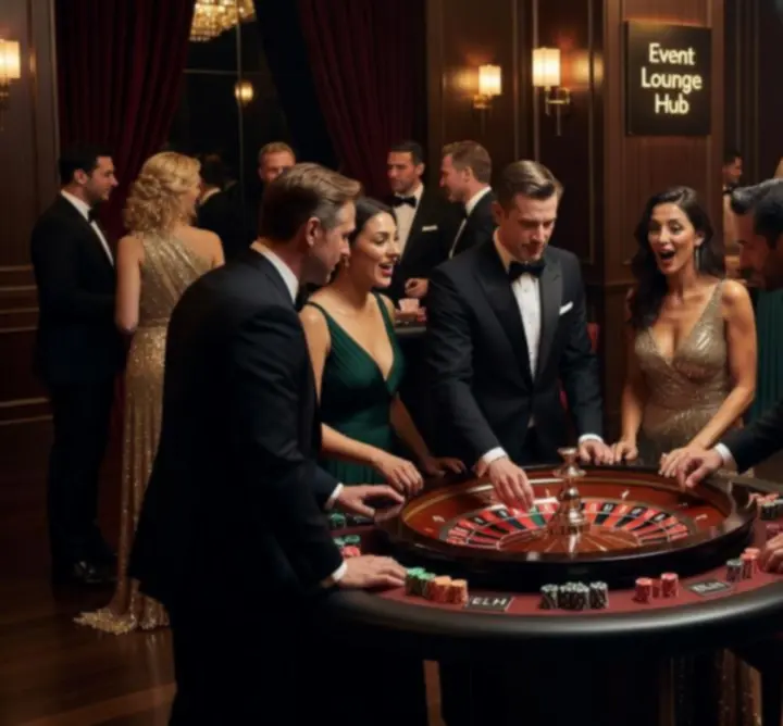 Profesjonalne stoły kasynowe podczas eventu Versa Event